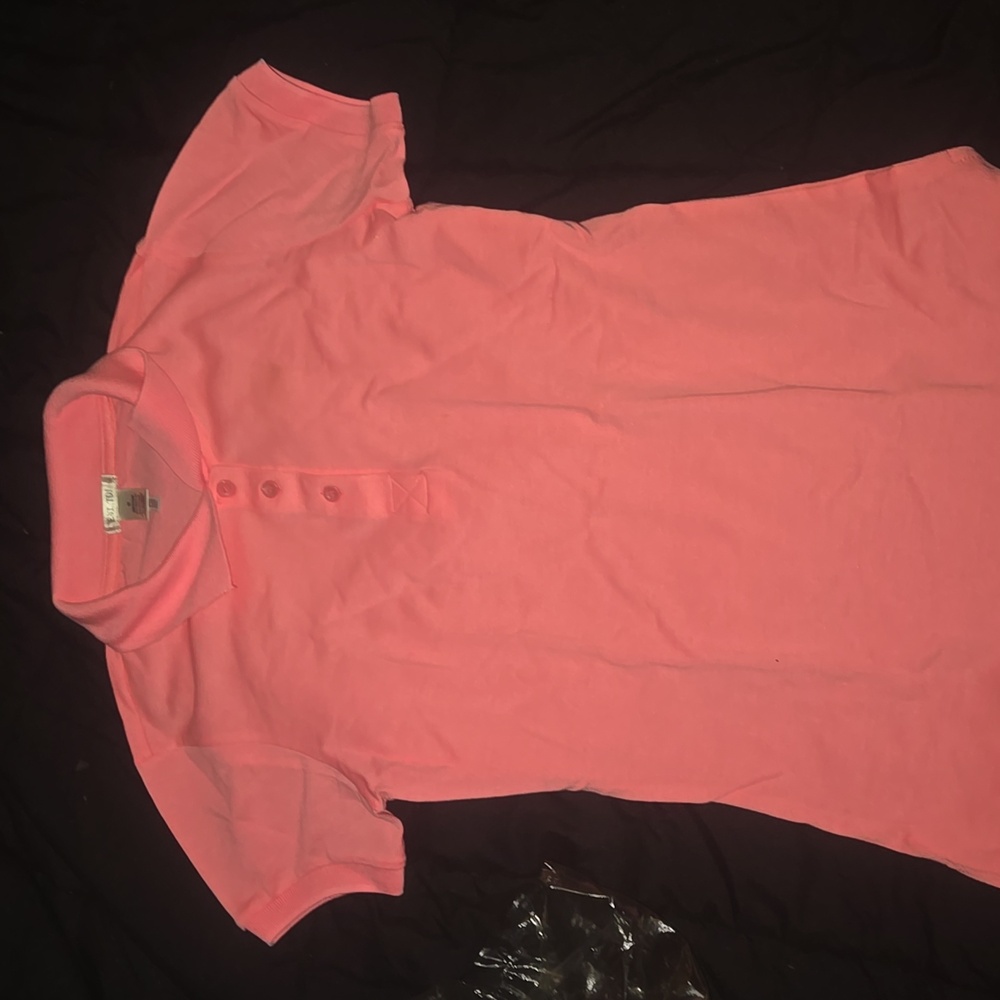 Pink Collared T-Shirt - Picture 2 of 2